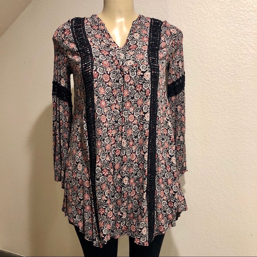 Boho Knox Rose tunic